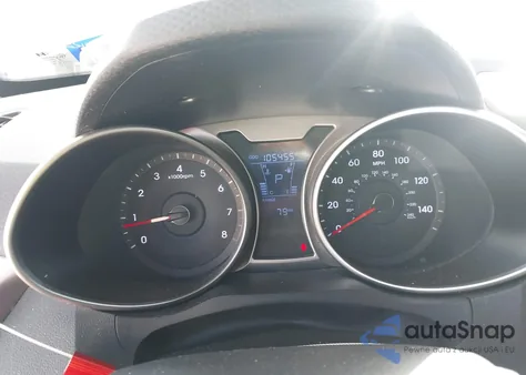 2012 Hyundai Veloster Base W/Black from USA, damaged, VIN KMHTC6AD9CU059808